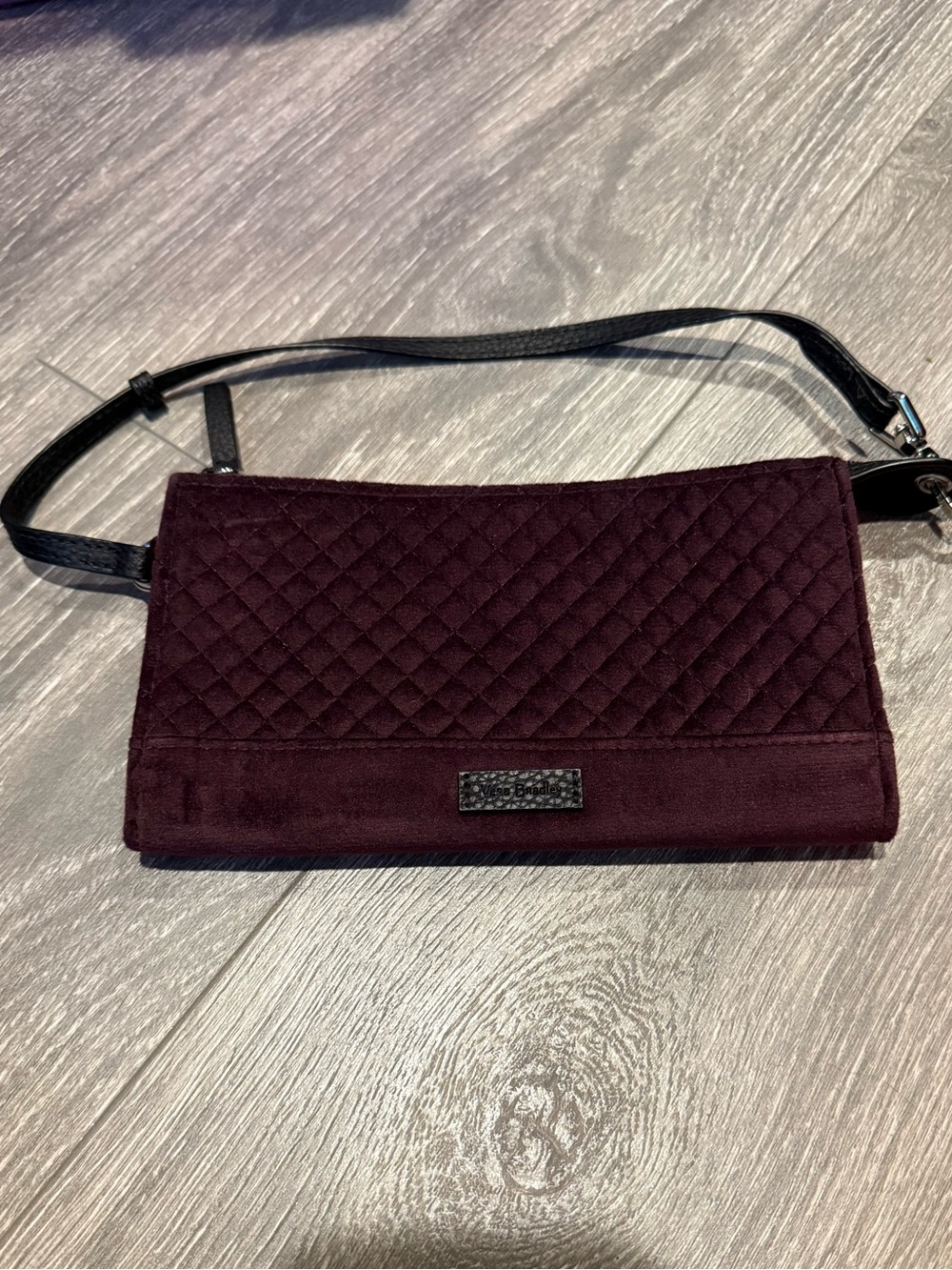 Vera Bradley Velvet Wristlet